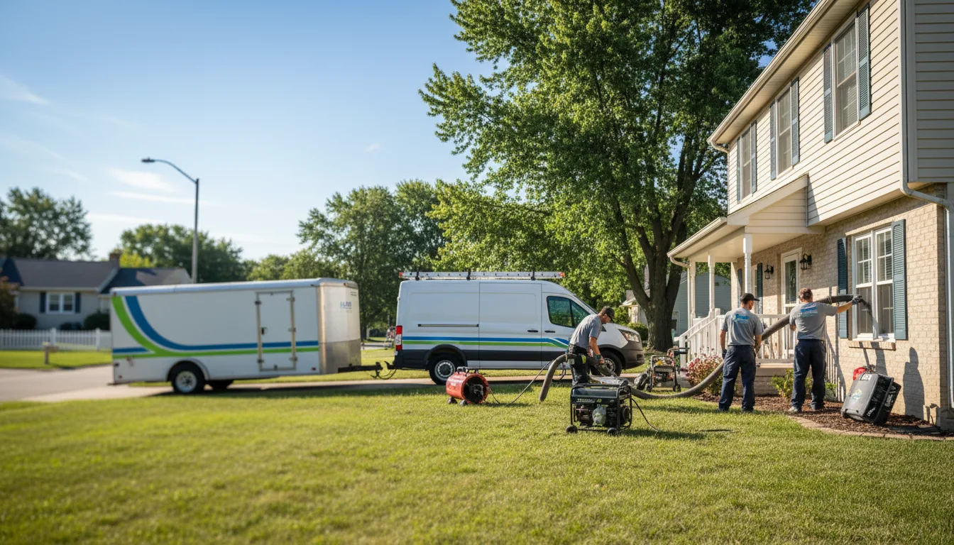 Flooded Basement Restoration And Cleanup With Repair in Camden, NY near me